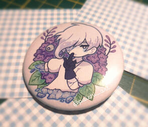 Antarcticite (Houseki no Kuni) button