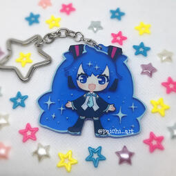 Hatsune Miku keychain