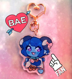 Jester (Critical Role) keychain