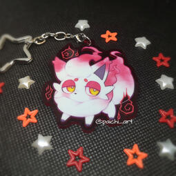 Hisuian Zorua (Pokémon) keychain